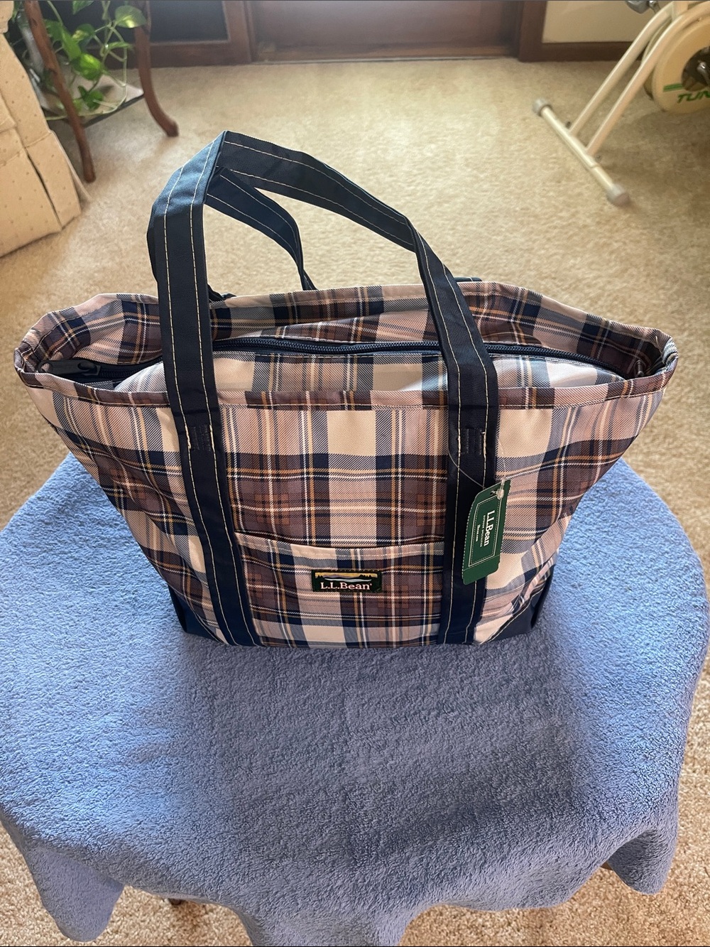 L.L. Bean lightweight everyday tote bag.